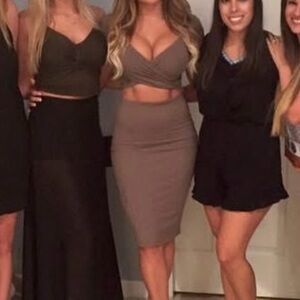 Skirt & Crop Top Set